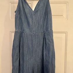 J.Crew Jean Blue Pantsuit