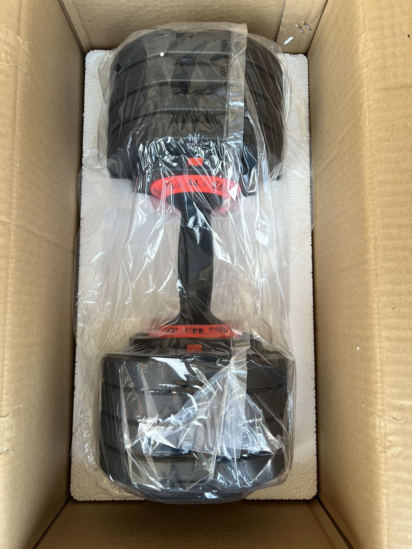 44lb Adjustable Dumbbell