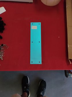 Door Push Plate Aluminum