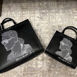 Karl Lagerfeld Small And Large Purses 