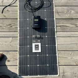 Solar System Renogy 175 Watt Panel & 20 Amp Controller In Excellent Condition 
