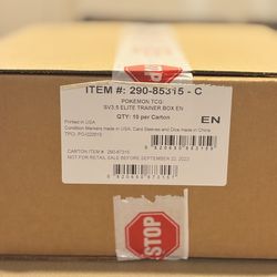 Pokemon 151 EBT case