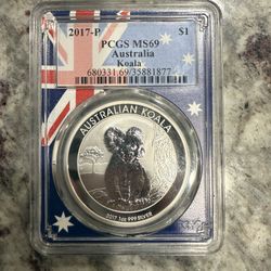 2017 Koala Pure Silver Coin