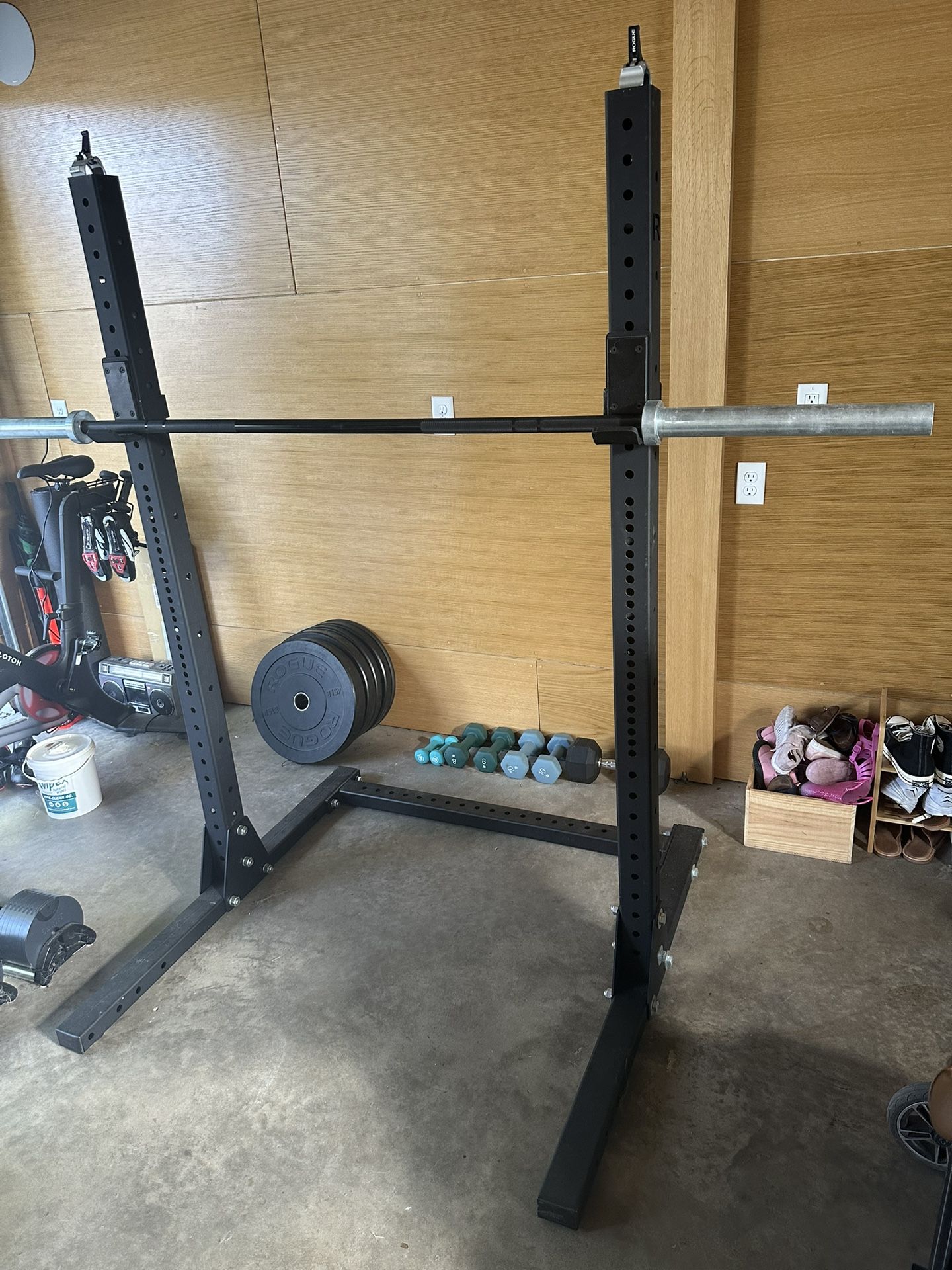 Like-New Rogue Squat Rack
