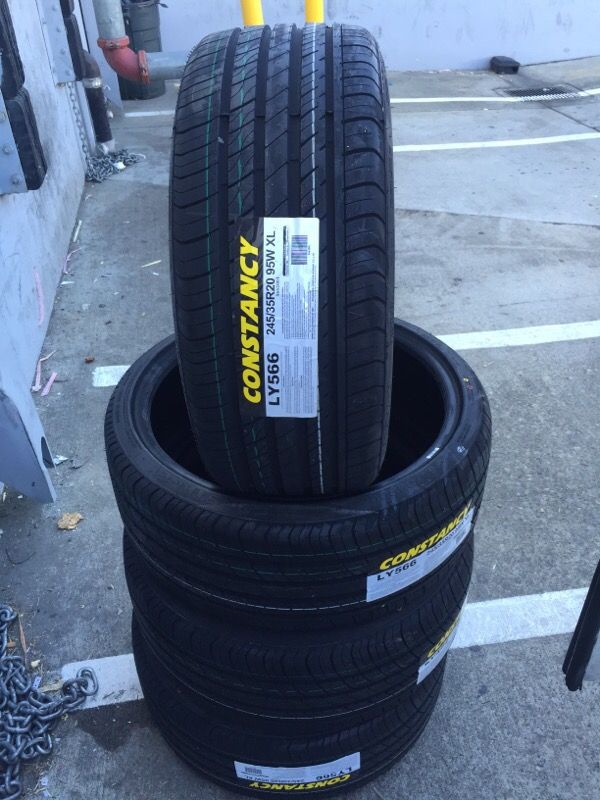 BRAND NEW 245/35/20 CONSTANCY LY566 TIRES!!!!!
