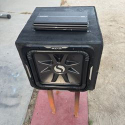 Subwoofer And Amplifier 