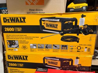 DeWalt 2600 PSI Electric Pressure Washer