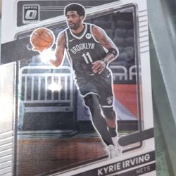 Kyrie Irving  Base On The Nets Optic  Card