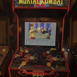 Mortal Kombat 2 Deluxe Arcade 1up Cabinet 
