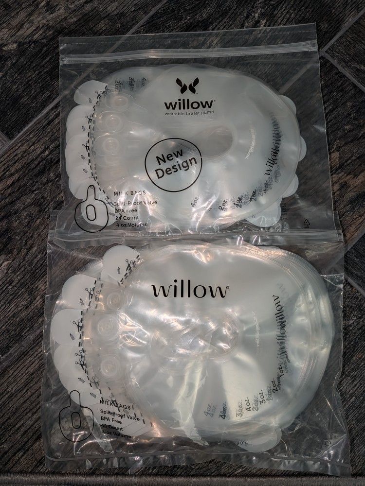 Willow New Milk Bags