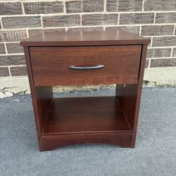 Wooden Nightstand