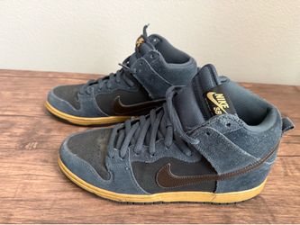 Nike SB Dunk High Classic Charcoal Tar Size 10