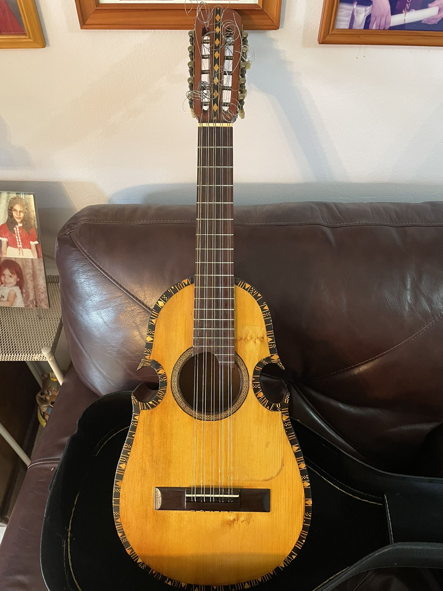 Puerto Rico handmade Cuatro guitar