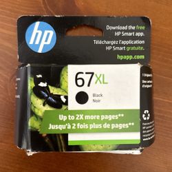 67 XL Black Printer Ink