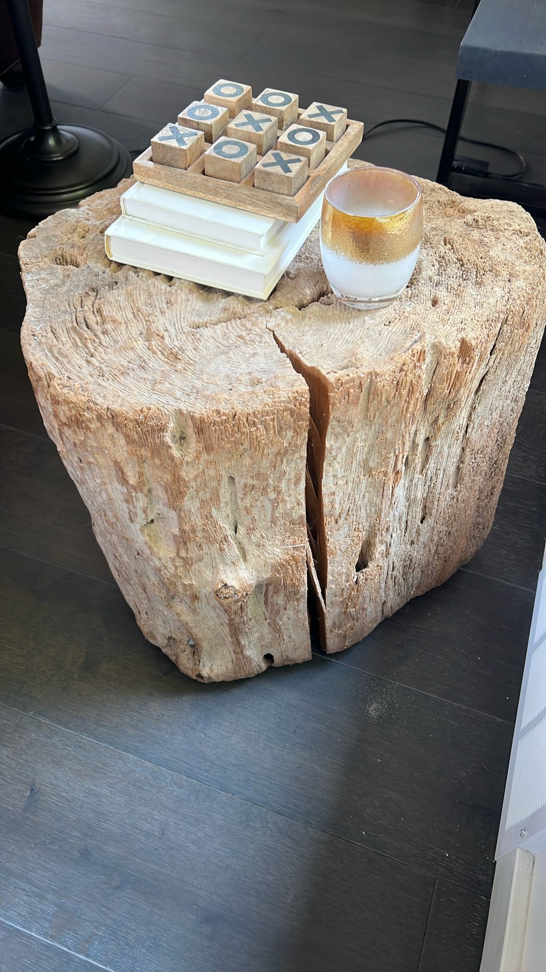 Driftwood Side Table 20" X 20"