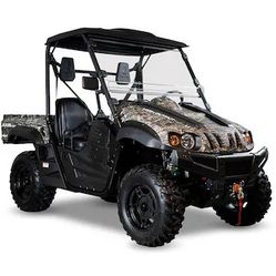 Axis 700 4x4 UTV with Tilting Cargo Bed and Windshield - 29.69 HP (Camo)

 Under 50 hours of Uses.