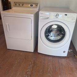 Whirlpool Washer And GE Dryer
