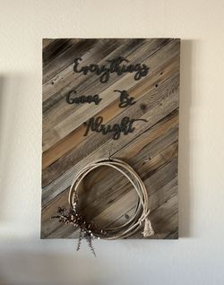Reclaimed Wood Wall Decoration Large