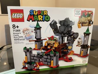 Brand New EGO Super Mario Bowser's Castle Boss Battle Expansion Set 71369