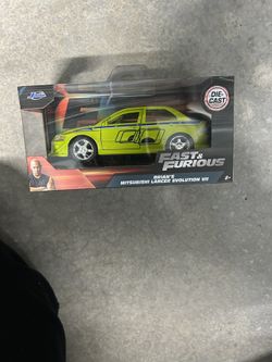jada toys fast and furious mitsubishi lancer evolution VII