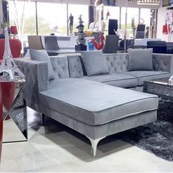 Warehouse sectional sofa sale- limited supply- 0 interest Finance available. 