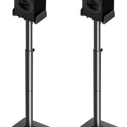 Speaker Stands Pair Height Adjustable