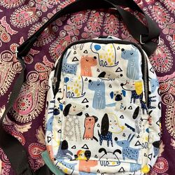 Handmade Dog Crossbody Backpack Purse Christmas Holiday Gift Ideas
