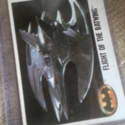 1989 Batman Flight Of The Batwing