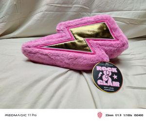 🎀☃️FAO Shwarz Rock & Glam Pink Toy Plush