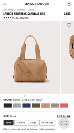 Dagne Dover Small Landon Neoprene Carryall Bag