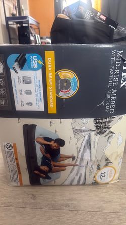 Intex midrise airbed