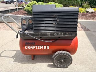 SEARS CRAFTSMAN  compressor 2 hp 20 gal