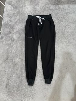 XS FIGS Black Scrub Pants