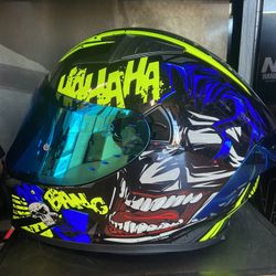 New Joker Dot Motorcycle Helmet $150