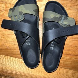  Men's Arizona Split Birko-Flor Sandals 