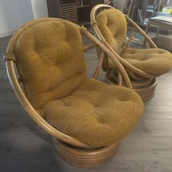 2- Swivel And Rock Chairs