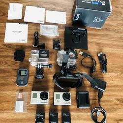 Go Pro Hero 3 Plus and Go Pro Hero 3 Bundle 