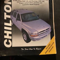 Chrysler Full Size 1997-01 Repair Manual 