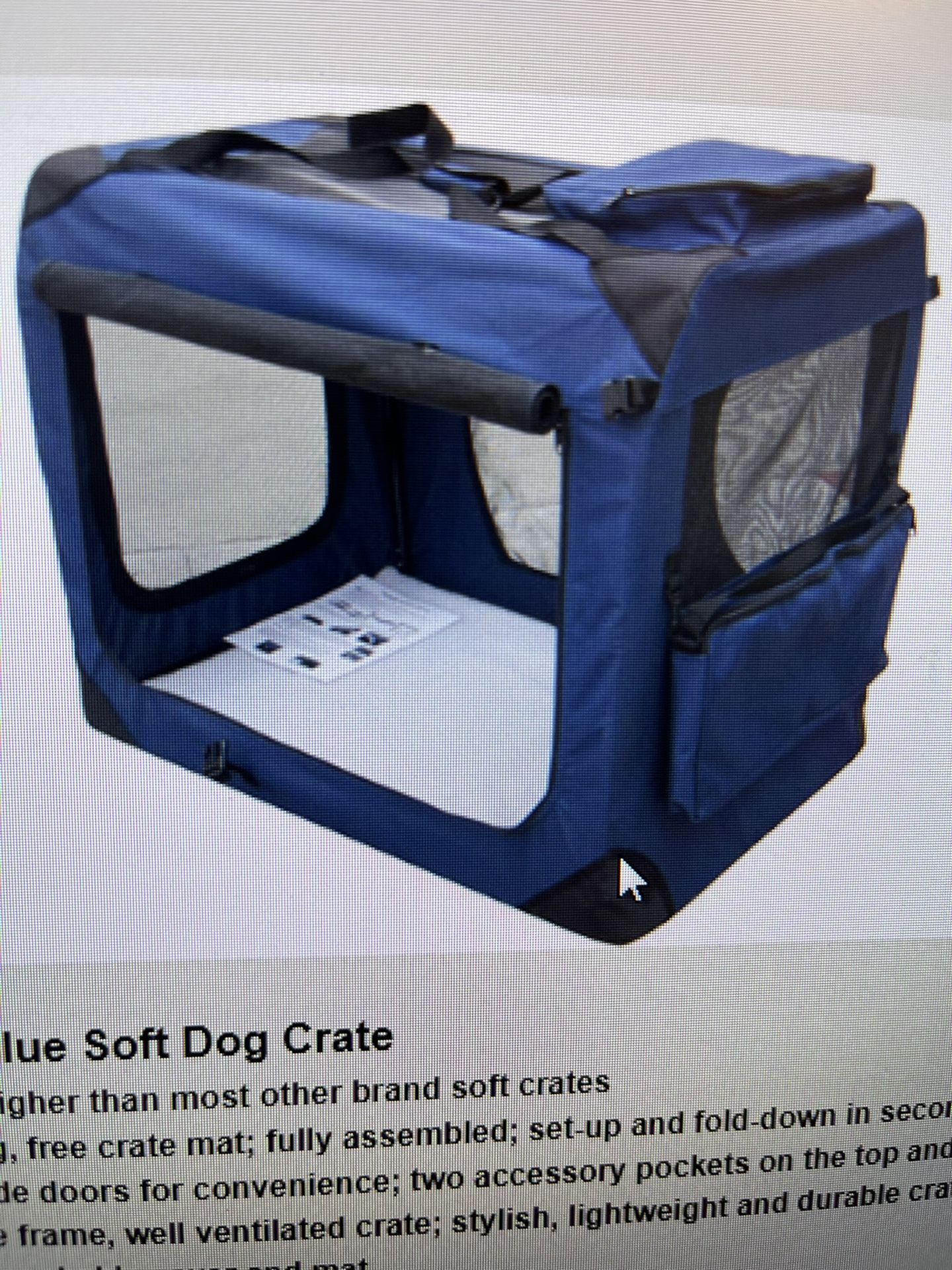 Elitefield Soft Dog Crate Brand New Inbox