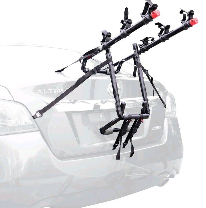 Bike Rack-Allen Sports Deluxe 3-Bicycle Trunk Mounted Bike Rack Carrier, 103DN