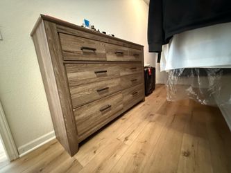9-Drawer Wood Dresser