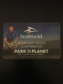Seaworld tickets for Sale