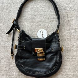 Chloe Black Leather Bag