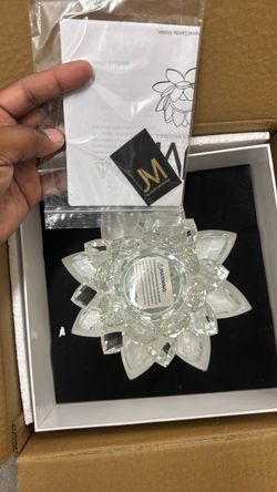 Julien McDonald large lotus Krystal flower
