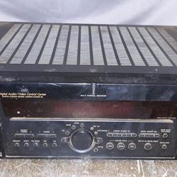 Sony STR-DE885 Home Theater receiver with Dolby Digital, DTS, and Dolby Pro Logic II.