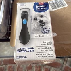 Poster calm trims for face, paws,sensitive areas