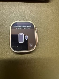 Apple Watch Ultra 49mm Titanium Case with Green Alpine Loop with Extra