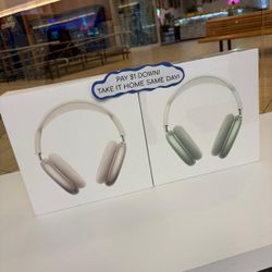 Apple Airpods Max Bluetooth Headphones New - Pay $1 today and the rest later!!