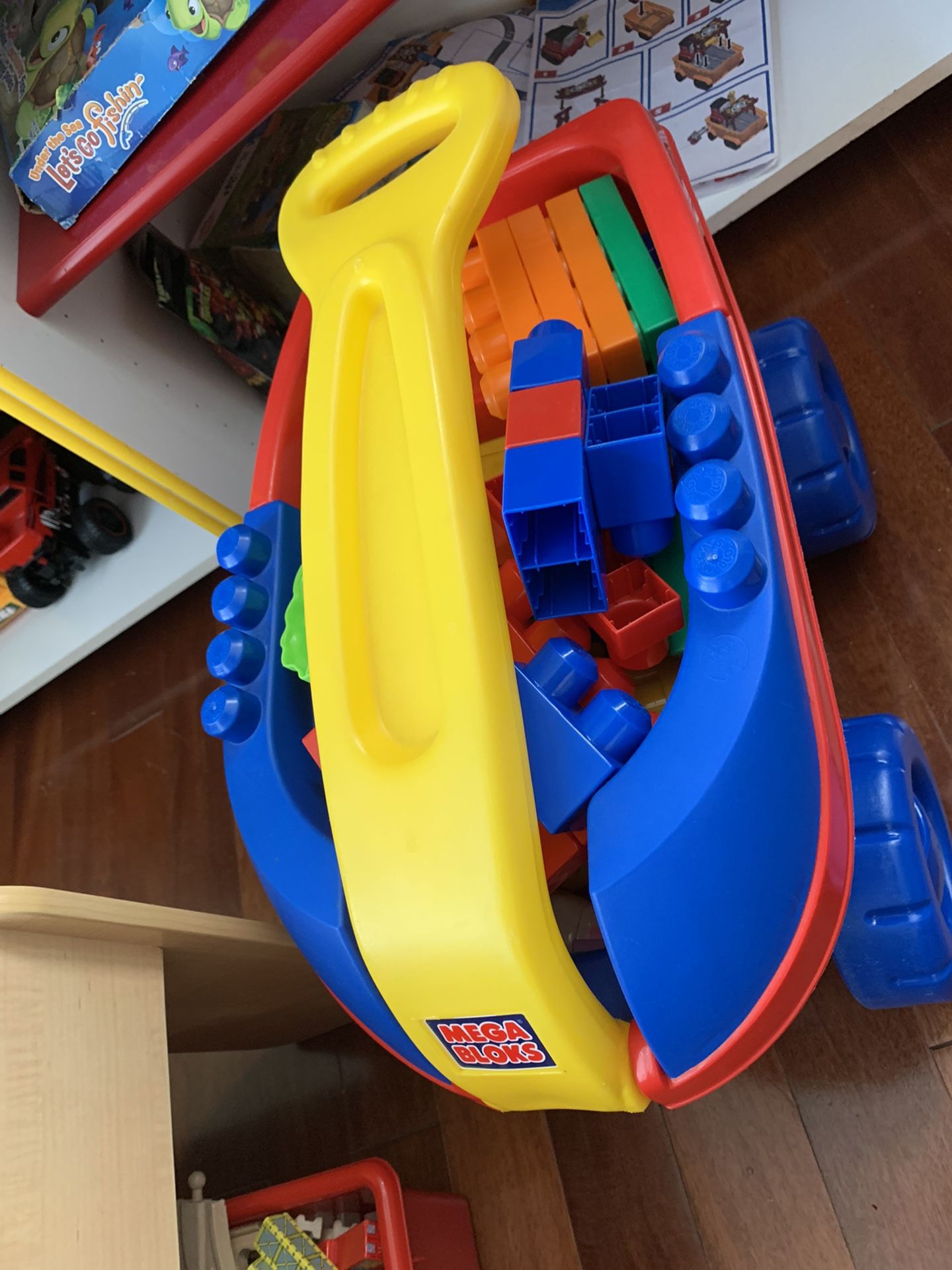 Mega Blocks Wagon Toys