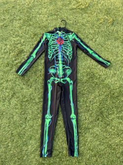 Kids Skeleton Halloween Costume (size Large)